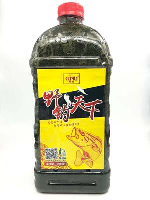 酷娱KUYU窝料打窝米野钓1700克野钓天下23瓶每箱