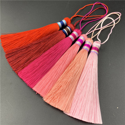 10cm Sling tassels diy Luck tassel China Antiquity Hanfu cheongsam Pendants Car hitch Hanging ear