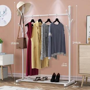 Set the clothing bedroom iron mid -number display shelf shoe rack plaster putting rod firmly hanger landing bedroom multifunctional