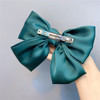 Hairgrip with bow, hair accessory handmade, Korean style, wholesale