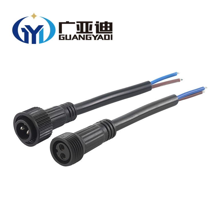 LED street lamp, plug, waterproof power cable