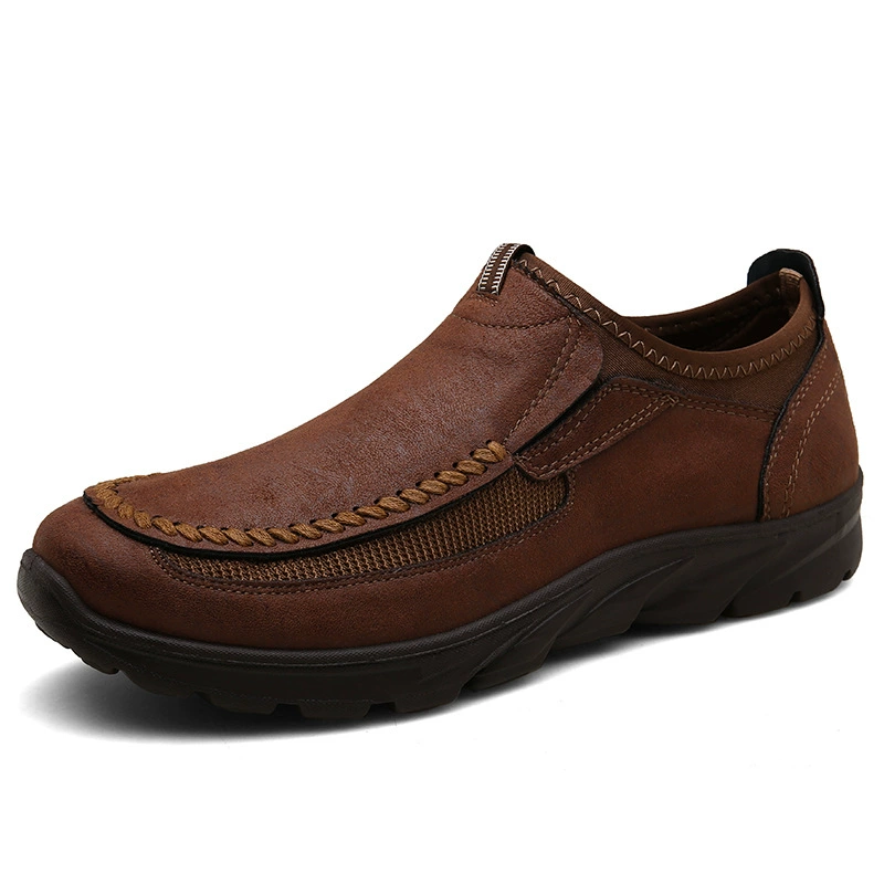 Casual footwear for leisure platform, trend shoes for leather shoes, Amazon, 2020, autumn, Korean style, plus size