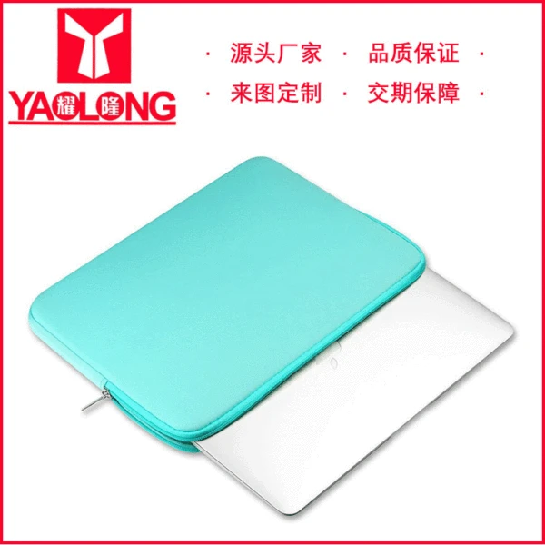 Custom Diving Material Computer Bag Pressure-proof Shockproof Waterproof Double-sided Protective Case for iPad Tablet PC Universal Sleeve Bag