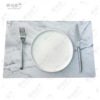 Marble Scandinavian table mat suitable for photo sessions PVC, Nordic style, 2 pieces