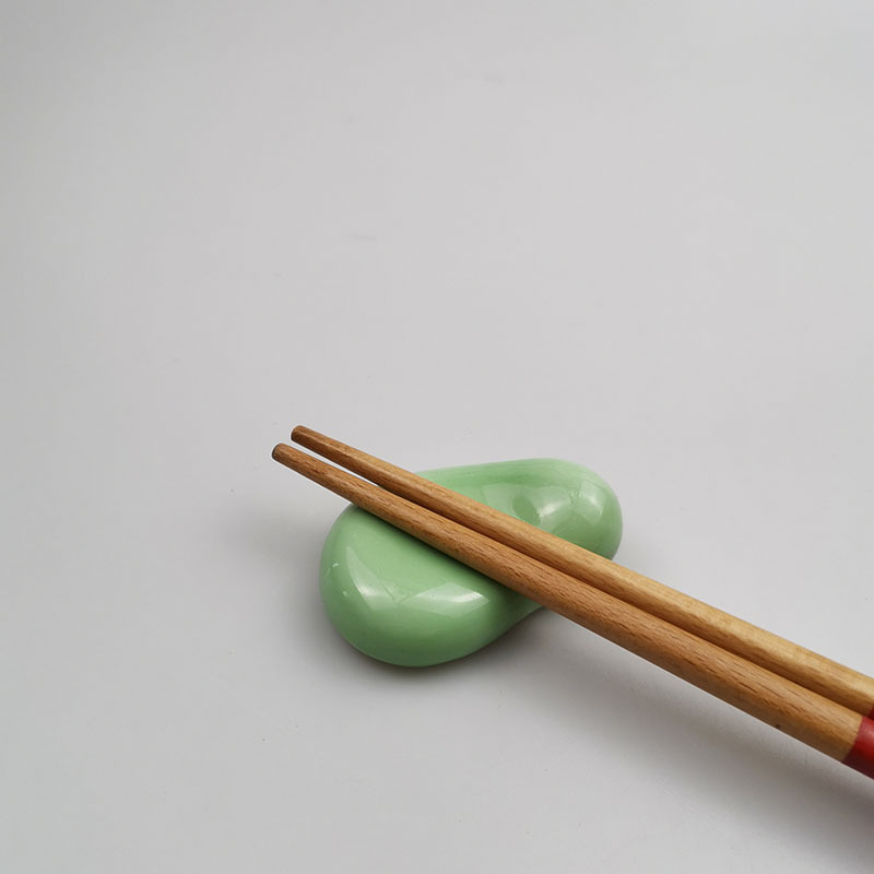 Japanese Vegetables Ceramic chopsticks Spoon rack Pen resting hotel Home Furnishing tableware parts Decoration