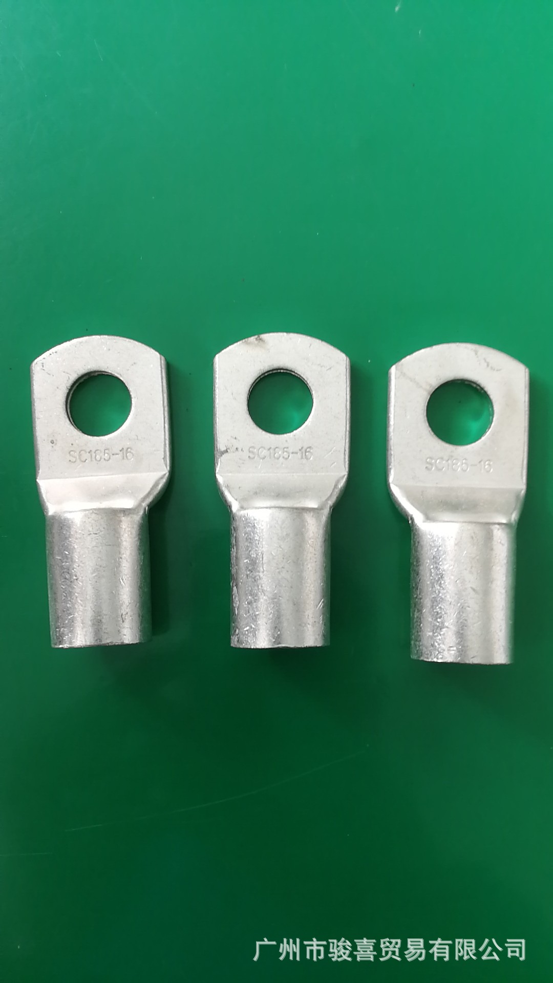 窥口冷压接线端子SC185/240/300/500/630-12/16紫铜镀锡短铜子鼻