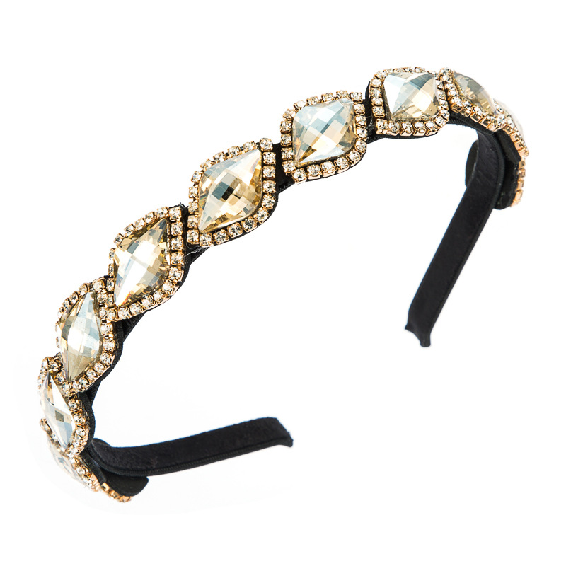 Fashion New Diamonds Super Flash Headband display picture 8