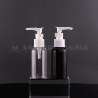 厂家供应75ml PET便携夹子泵瓶 液体喷雾爽肤水瓶包装用瓶小样