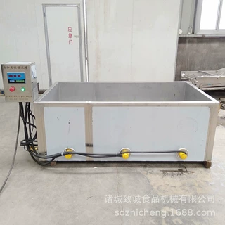 直销不同加热方式解冻池 大功率电加热水槽 不锈钢食品解冻槽