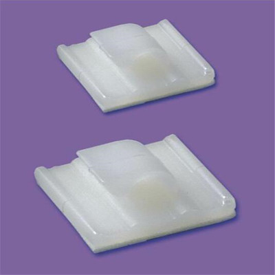 厂家0413系列尼龙粘式固定夹nylon adhensive cable cla|ru