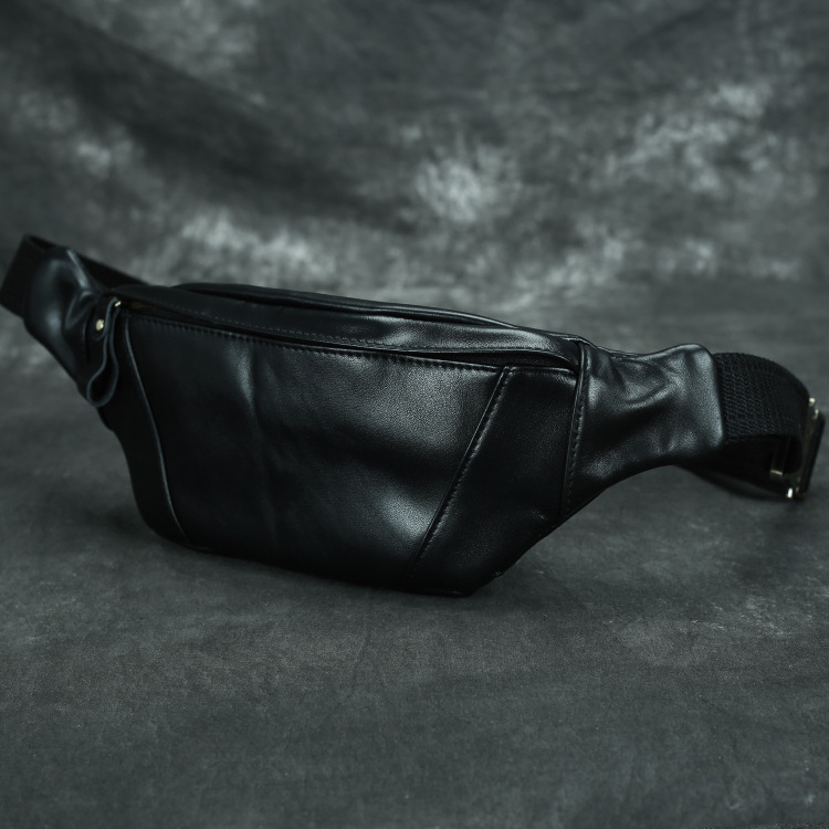 Herren Brusttasche Aus Echtleder Für Freizeit Und Sport_voghion.com