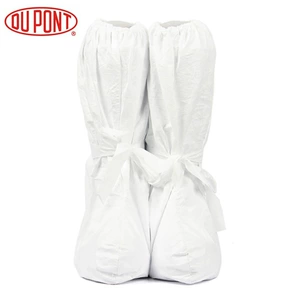 Dupont Dupont Boots Set Special Guard Tyvek High -Pitch Chep охватывает водонепроницаемые анти -Анти -анти -анти -Ликидные длинные анти -слабые крышки для ног