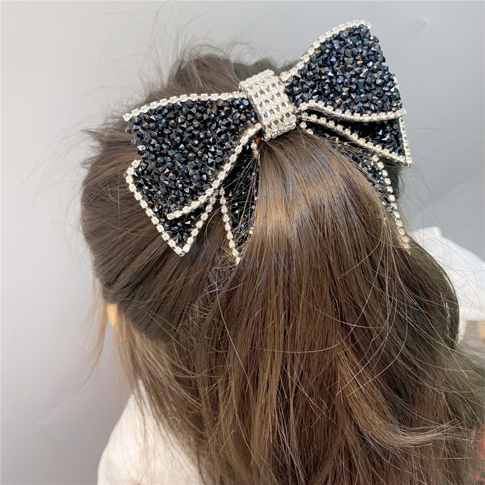 Korean   Bow  Diamond Clip display picture 11