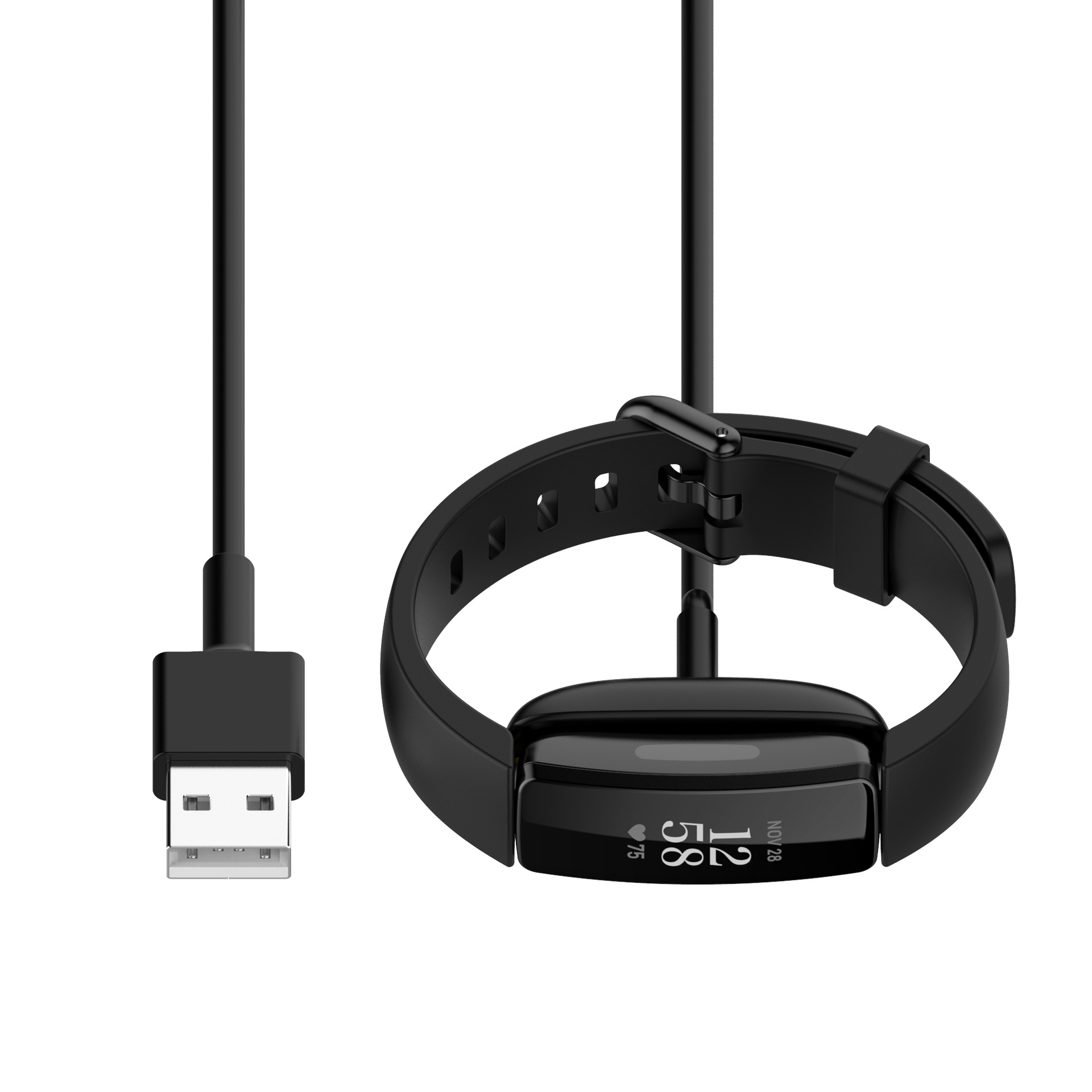 fitbit inspire2 charger, inspire HR/ace3 charging cable socket and charging stand are available in stock undefined