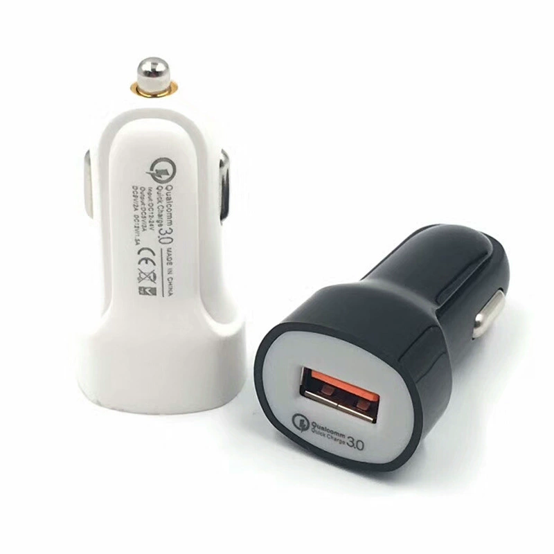 Qc3.0 однопортовое автомобильное зарядное устройство для мобильного телефона одиночное usb2.4A Little Overlord автомобильное зарядное устройство завод автомобильной электроники