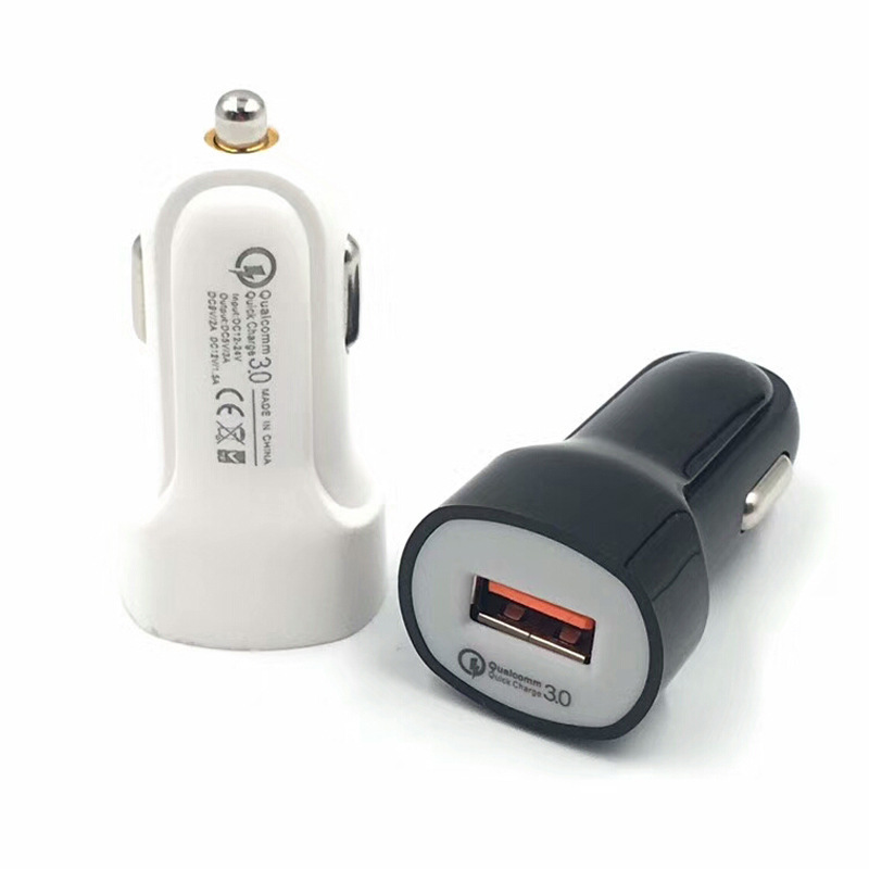 qc3.0 Single Port Car Charger Car Mobile Phone Charger Single usb2.4A Little Overlord Car Charger Car Electronics Factory qc3.0 Single Port Car Charger Car Mobile Phone Charger Single usb2.4A Little Overlord Car Charger Car Electronics Factory