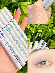 Popular online xixi colored eyeliner—long-lasting, smudge-proof, and vibrant white-and-blue liquid eyeliners that keep your look flawless all day.
