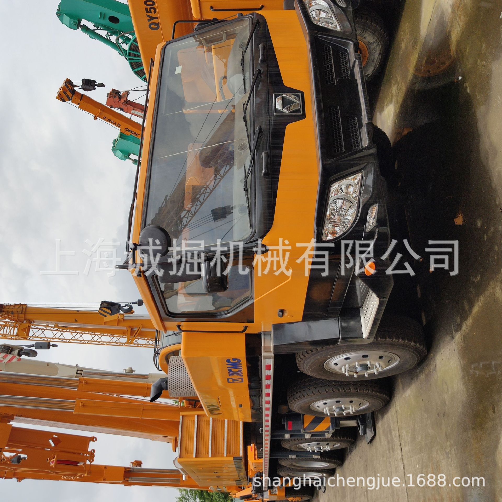 二手徐工100吨汽车吊，徐工50吨汽车吊