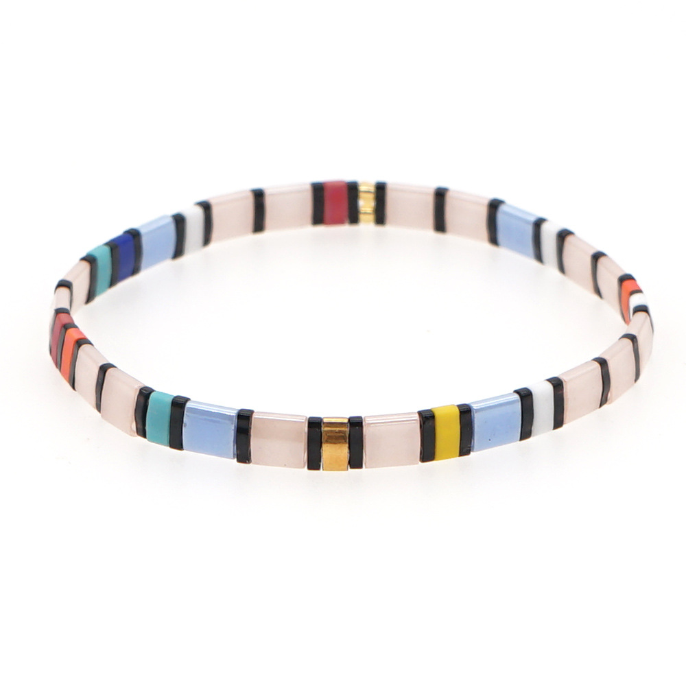 Mode Carré Perle De Rocaille Tricot Pas D'Incrustation Femmes Bracelets display picture 44