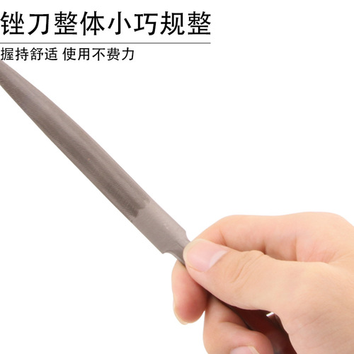 Handmade red-handled divination file, semi-circular file, shaping file, thickness file, gold and silver file, gold-smithing tools, jewelry equipment