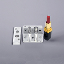 杭州富阳厂家定 制手工自制口红模具 铝合金鸟嘴款2孔唇膏模具