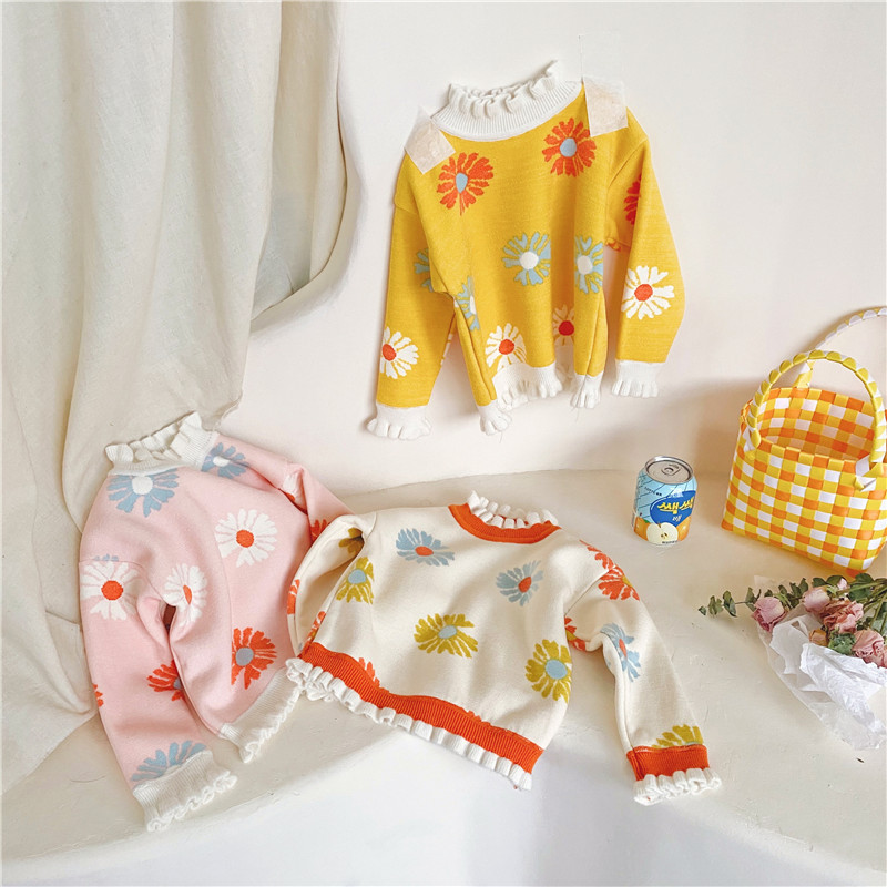 Cute Flower Polyacrylonitrile Fiber Hoodies & Sweaters display picture 6