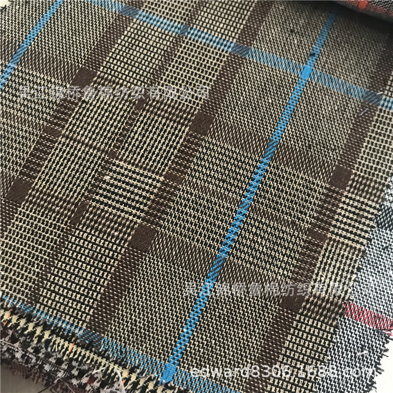 회색 직물 직접 판매 고객 염색 직조 스트립 인쇄 넓은 직물