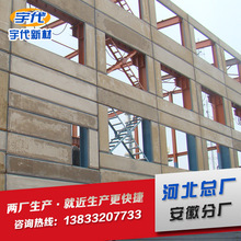辽宁省朝阳市 轻型钢结构墙板 集成墙板 钢骨架轻质隔音外墙板