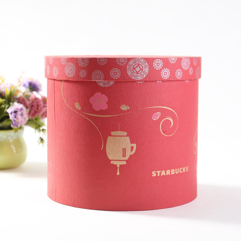 圆筒礼盒糖果盒喜糖盒圆筒礼盒粉色创意苹果盒送女生伴手礼物纸盒