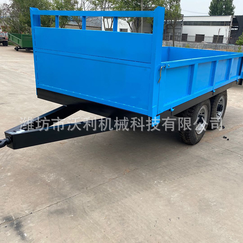 undefined5 Agriculture transport trailer Hydraulic pressure Self unloading Trailer Flat Trailer storage trailer European style trailerundefined