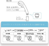 Японский стиль душевого сустава, соединение душевого шланга KGMT Установка металлических деталей эмболизма преобразователя с адаптером с адаптером