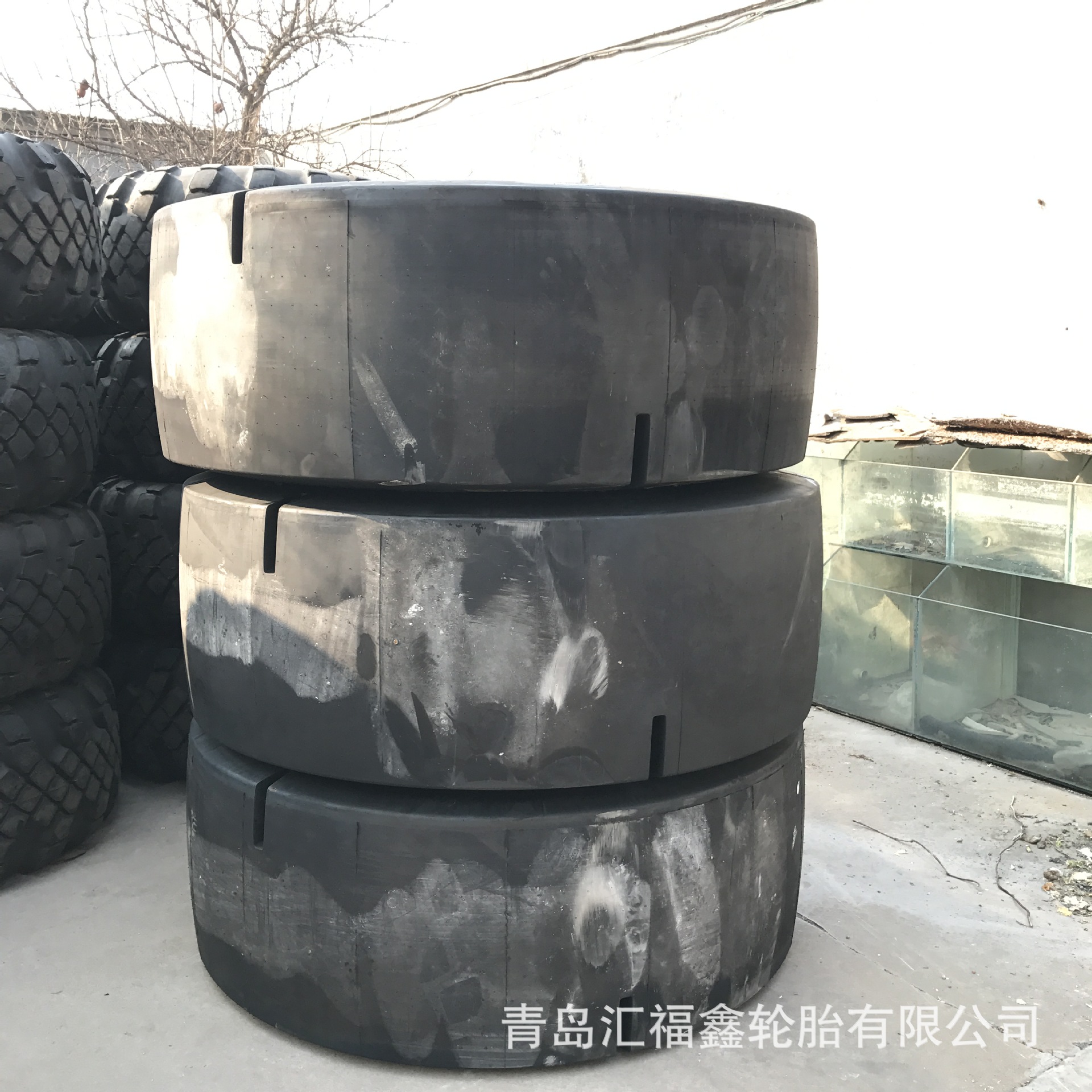 供应钢丝工程胎光面 L-5S矿井胎 35/65R33 支持出口