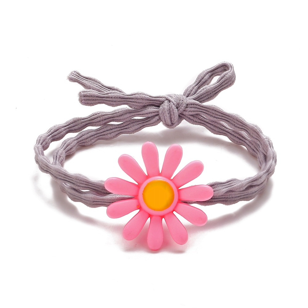 New Korean Fashion Little Daisy Cute Cheap Scrunchies Wholesale display picture 3