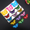 butterfly Embroidery Cloth sticker butterfly Embroidery butterfly Gum Embroidery Fill holes Cloth sticker