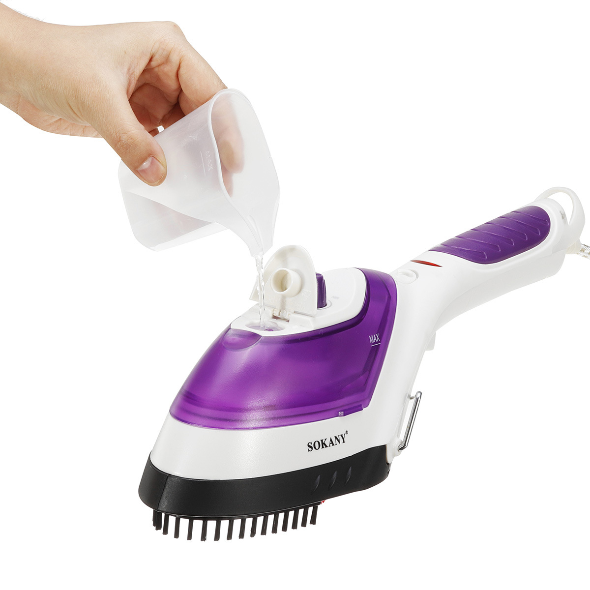 工厂直供手持蒸汽挂烫机900W家用迷你蒸汽熨刷便携式蒸汽电熨斗