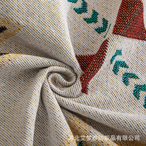 Jacquard tassel sofa towel outdoor living room jacquard sofa cover towel double-sided thickened camping blanket