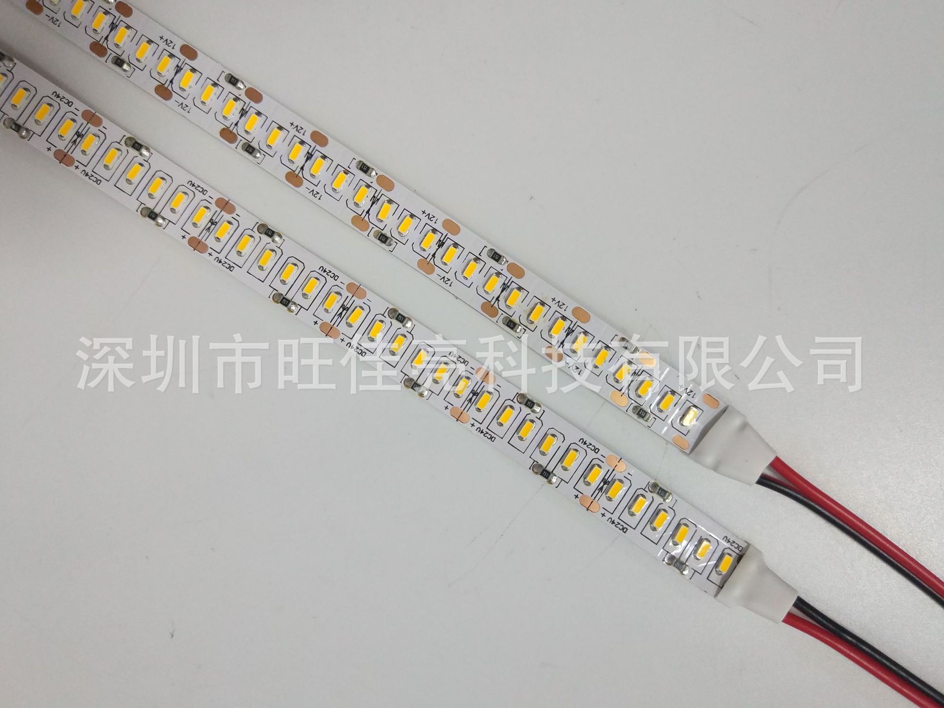 LED侧发光软灯条 DC24V8MM宽60灯3014侧发光LED软灯带4000K-阿里巴巴
