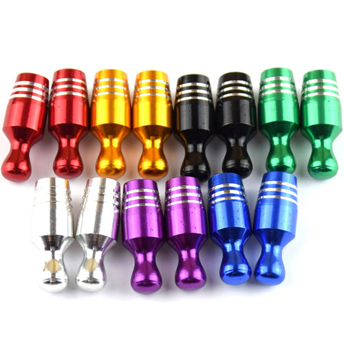 Car and motorcycle accessories Meizui bowling type aluminum alloy valve cap color valve cover accessories