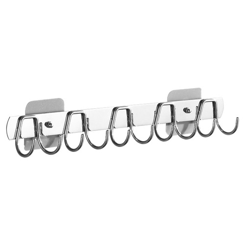 New stainless steel kitchen row hooks, no punching, bathroom towel hooks, coat hooks, kitchen hooks, wall hanging door coat hooks