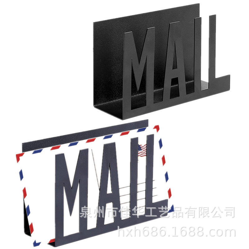 MAIL Storage rack desktop Mail Shelf