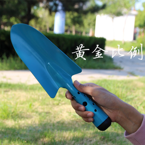 Household Flower Planting Gathering Tools Small Shovel Set Vegetable Gardening Planting Cultivation Iron Shovel Flower Shovel Cultivator Children Planting Digging