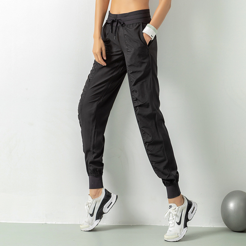 Breathable Women's Sports Pants Thin and Loose Running Fitness Pants