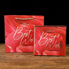 Red brand gift box, European style, creative gift, wholesale