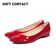 日本SOFT CONTACT 單鞋 女士皮鞋 平底鞋（此款偏小一碼）