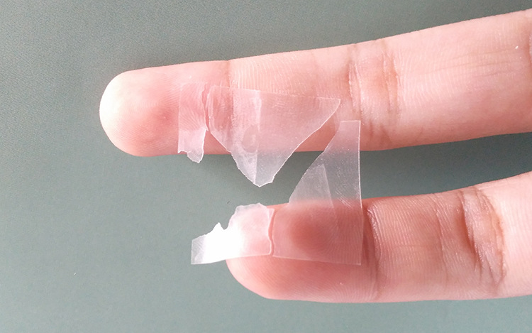 透明易碎纸防伪标签