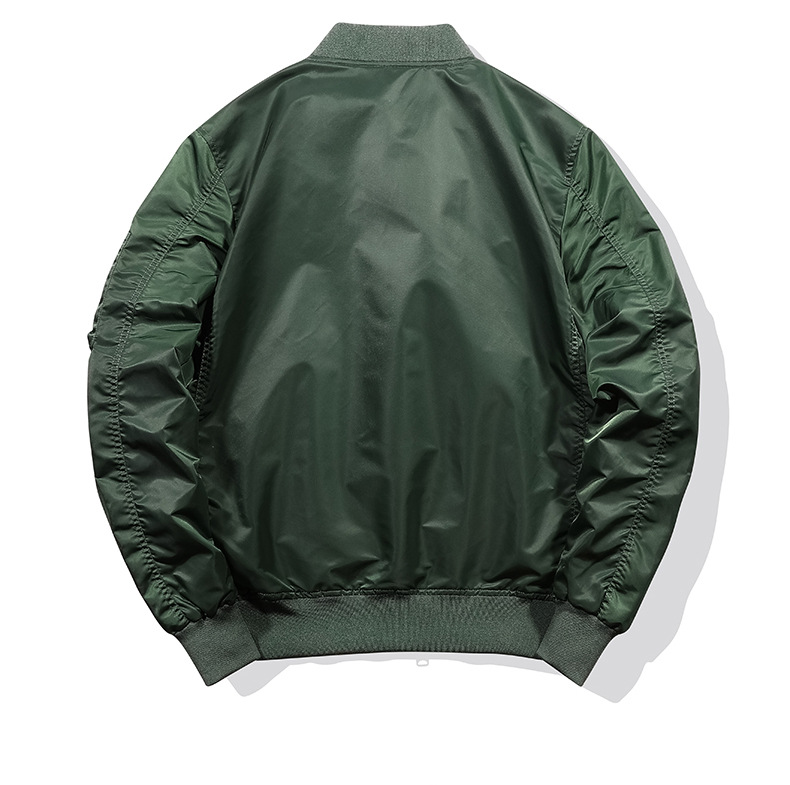 Air MA1 pilot mænds plus size løs afslappet baseball efterårsjakke_voghion.com