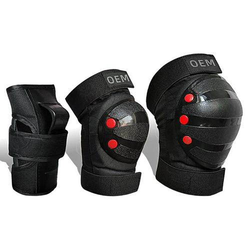 Sports knee pads children combo protective gear padded roller skating protective pad adult skiing skating protective gear set leg pads