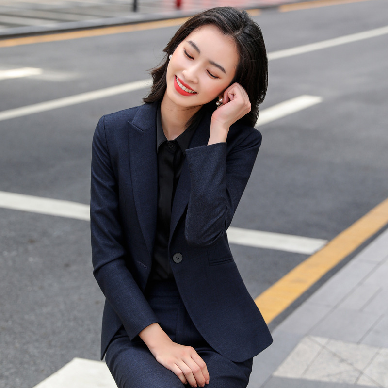 職業服気質女神範スーツスーツ正装韓国版ファッション気質ビジネス高級スーツol作業服|undefined