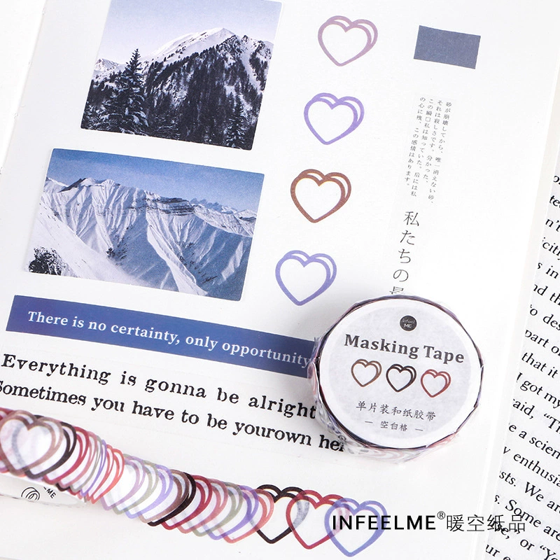 Infeel.me Alien and Paper Tape Vestes Series Ins Small Fresh Persons DIY 6 моделей
