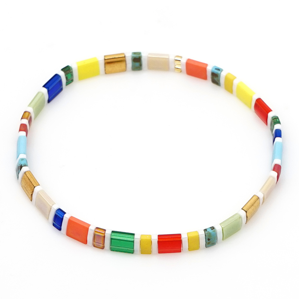 simple personality colorful tila beads braceletpicture3